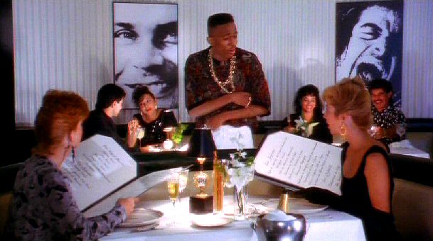 Ask me, I'm Shan your waiter, and I also act.